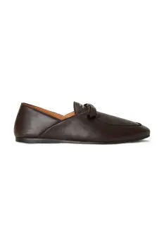 Polo Ralph Lauren loafers slip-on pentru femei din piele Pl Wlabe imagine