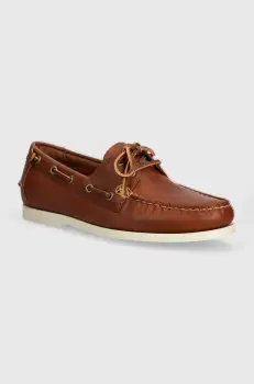 Polo Ralph Lauren mocasini de piele Merton Boat imagine