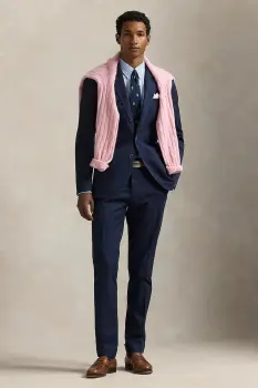 Polo Ralph Lauren pantaloni chinos pentru barbati din bumbac cu elastan imagine