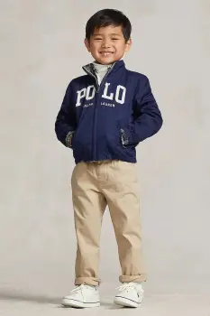 Polo Ralph Lauren pantaloni de bumbac pentru copii imagine