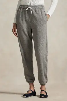 Polo Ralph Lauren Pantaloni de trening de dama cu bumbac imagine