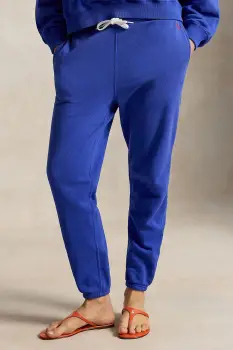 Polo Ralph Lauren pantaloni de trening de dama cu bumbac imagine