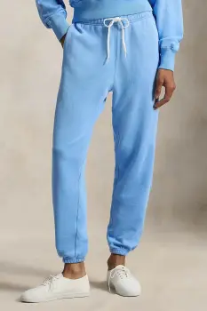 Polo Ralph Lauren pantaloni de trening de dama cu bumbac imagine