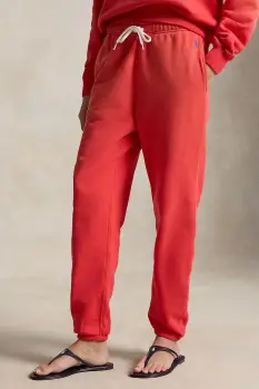 Polo Ralph Lauren pantaloni de trening de dama cu bumbac imagine