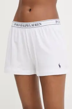Polo Ralph Lauren pantaloni scurti de pijama pentru femei, cu bumbac imagine