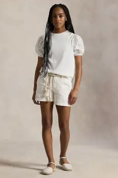 Polo Ralph Lauren pantaloni scurti din bumbac pentru copii imagine