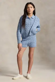 Polo Ralph Lauren pantaloni scurti din bumbac pentru copii imagine