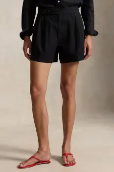 Polo Ralph Lauren pantaloni scurti pentru femei, din bumbac imagine