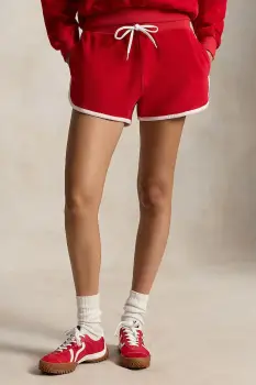 Polo Ralph Lauren pantaloni scurti pentru femei LT WT COTTON TERRY-KNT-SHORTS imagine