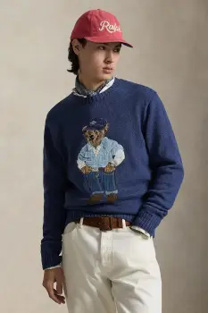Polo Ralph Lauren Pulover barbatesc cu lana imagine
