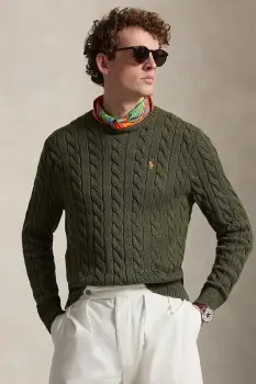 Polo Ralph Lauren pulover barbatesc din bumbac imagine