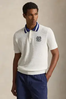 Polo Ralph Lauren pulover cu maneca scurta pentru barbati, din bumbac imagine