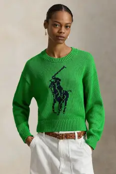 Polo Ralph Lauren pulover de bumbac imagine