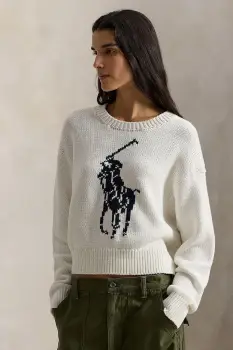 Polo Ralph Lauren pulover de bumbac imagine