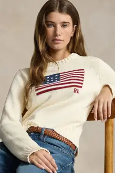 Polo Ralph Lauren pulover de bumbac imagine