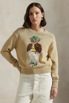 Polo Ralph Lauren pulover de bumbac imagine