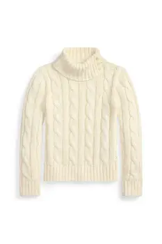 Polo Ralph Lauren pulover de bumbac pentru copii imagine