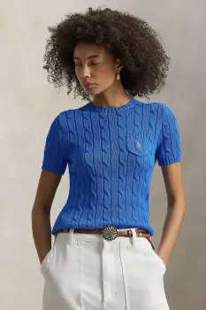 Polo Ralph Lauren pulover de dama din bumbac imagine