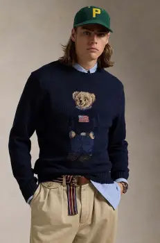 Polo Ralph Lauren pulover din amestec de in imagine