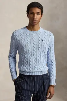 Polo Ralph Lauren pulover pentru barbati, din bumbac imagine