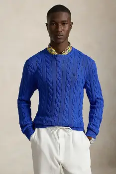 Polo Ralph Lauren pulover pentru barbati, din bumbac imagine