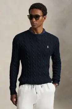 Polo Ralph Lauren pulover pentru barbati, din bumbac imagine