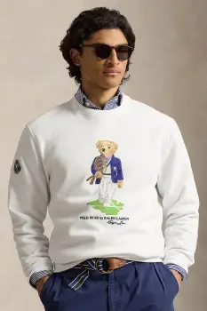 Polo Ralph Lauren pulover pentru barbati, din bumbac imagine