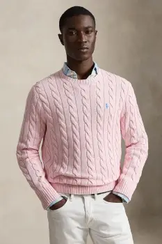 Polo Ralph Lauren pulover pentru barbati, din bumbac imagine