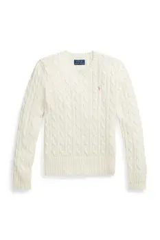 Polo Ralph Lauren pulover pentru copii, din bumbac imagine