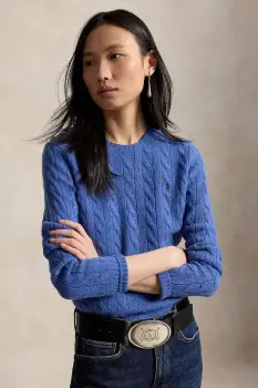 Polo Ralph Lauren pulover pentru femei cu amestec de casmir imagine