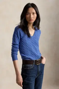 Polo Ralph Lauren pulover pentru femei din lana imagine
