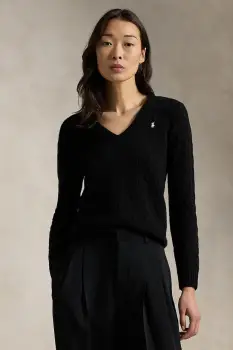 Polo Ralph Lauren pulover pentru femei din lana imagine