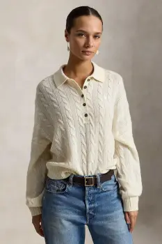 Polo Ralph Lauren pulover pentru femei din lana imagine