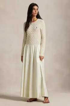 Polo Ralph Lauren rochie cu lana imagine