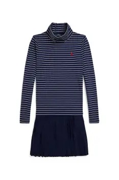 Polo Ralph Lauren rochie de bumbac pentru copii imagine