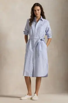 Polo Ralph Lauren rochie din bumbac imagine