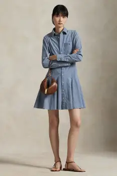 Polo Ralph Lauren rochie din bumbac imagine