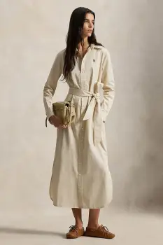 Polo Ralph Lauren rochie din bumbac imagine