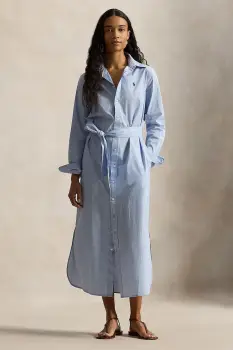 Polo Ralph Lauren rochie din bumbac imagine