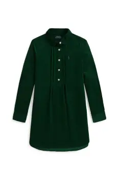 Polo Ralph Lauren rochie din bumbac pentru copii imagine