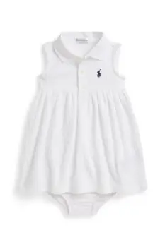 Polo Ralph Lauren rochie evazata de bumbac imagine