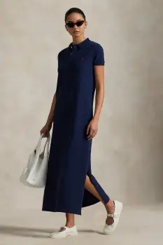 Polo Ralph Lauren rochie sport din bumbac imagine