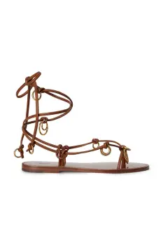 Polo Ralph Lauren sandale de piele Rng Wrp Sandal imagine