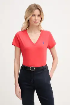 Polo Ralph Lauren tricou basic pentru femei, din bumbac imagine