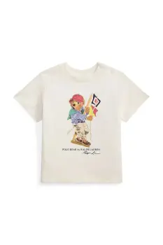 Polo Ralph Lauren tricou de bumbac pentru copii imagine