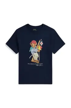 Polo Ralph Lauren tricou de bumbac pentru copii imagine