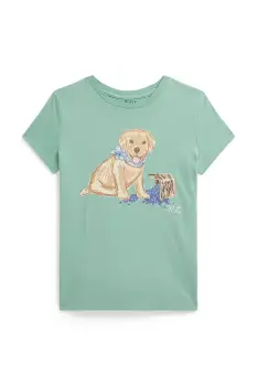 Polo Ralph Lauren tricou de bumbac pentru copii imagine