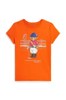 Polo Ralph Lauren tricou de bumbac pentru copii imagine