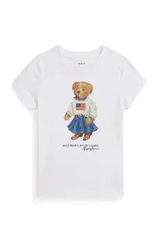 Polo Ralph Lauren tricou de bumbac pentru copii imagine