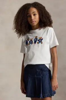 Polo Ralph Lauren tricou de bumbac pentru copii imagine